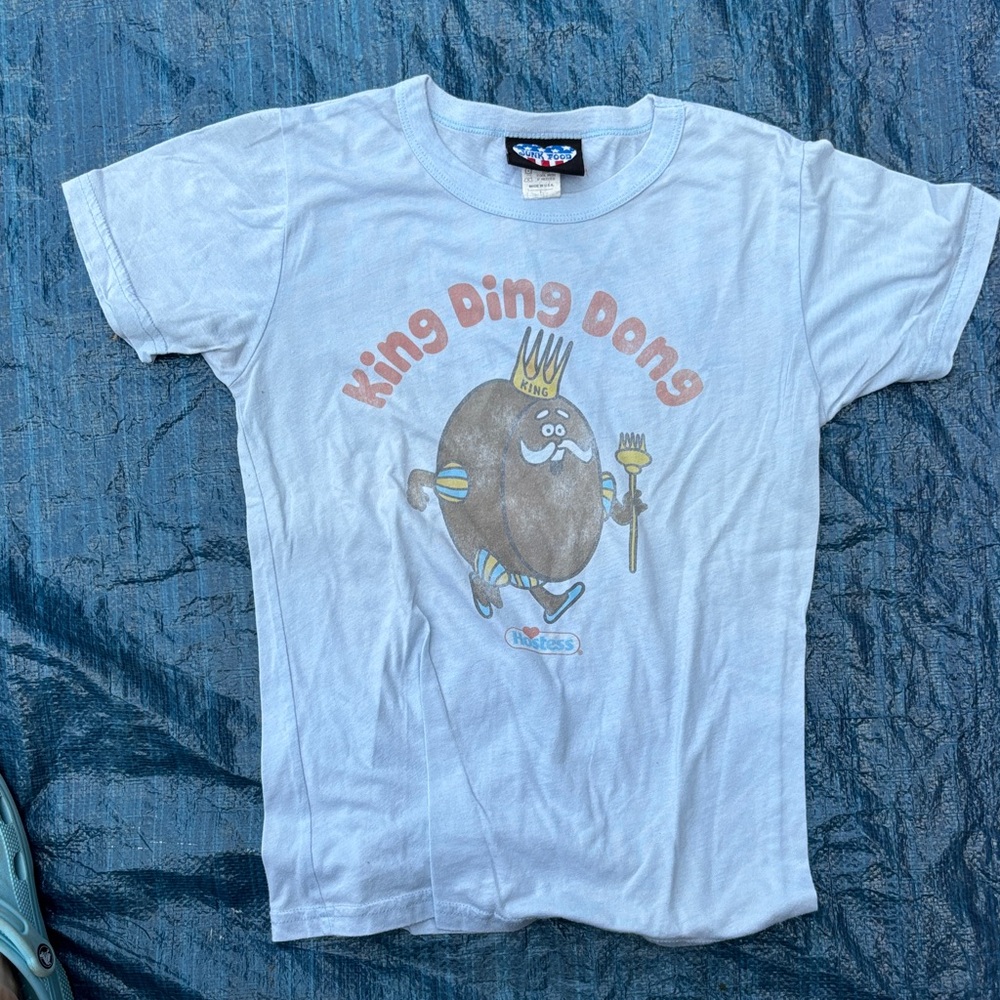 Junk Food Clothing King Ding Dong Tee - Light Blue